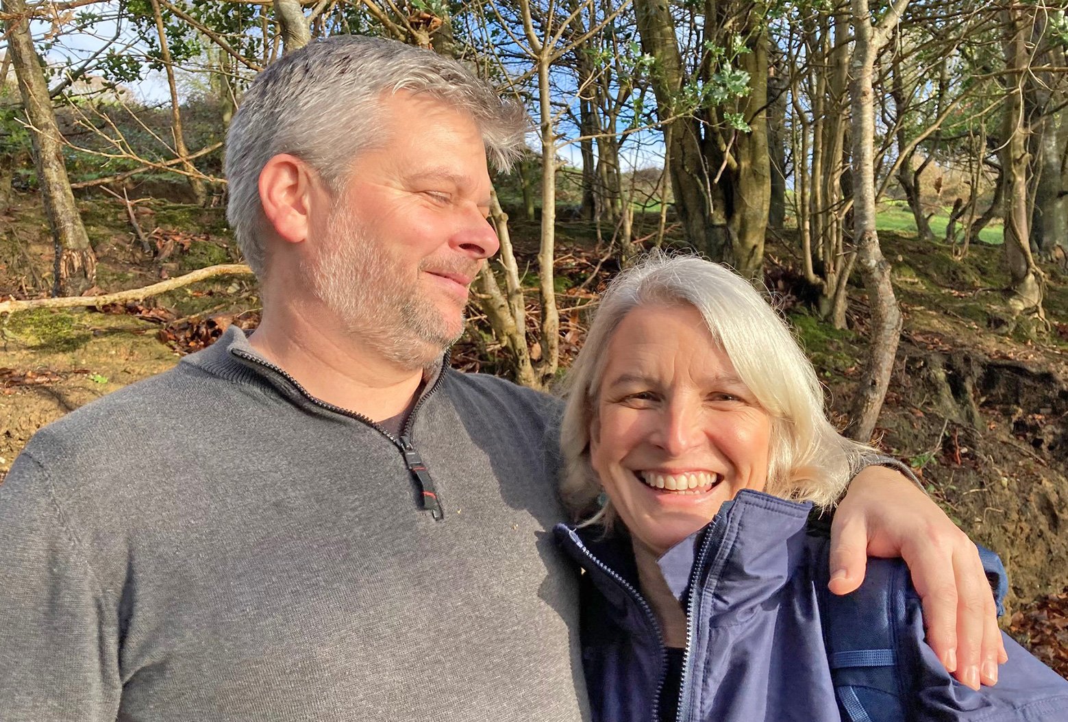 PWR volunteer Jane with her partner