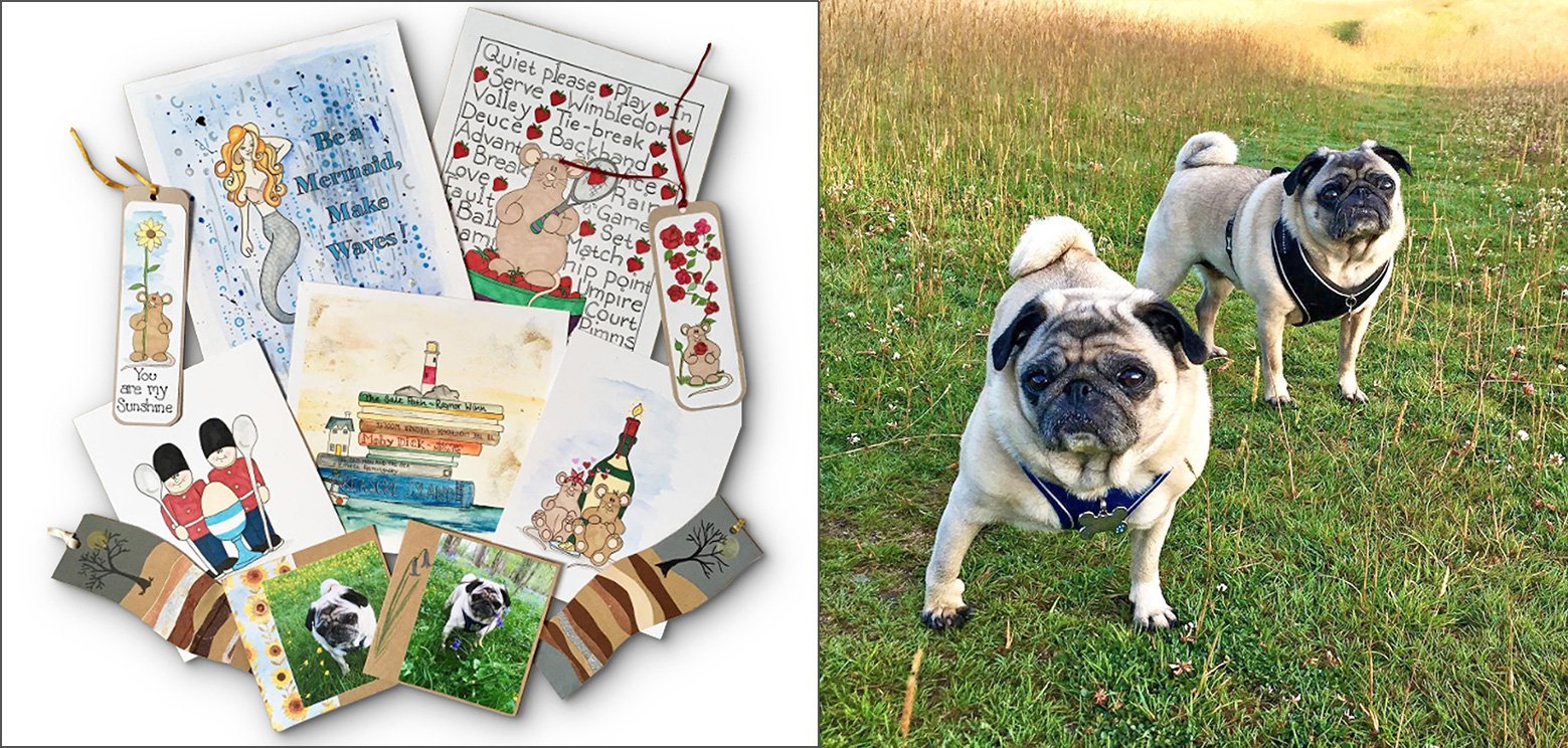 Jyne, Arlo & Nora and Onelittlepug regularly raise funds for the charity