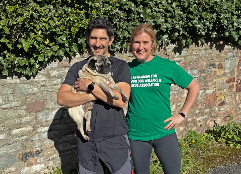 Leona and Gordon raising funds for the PDWRA