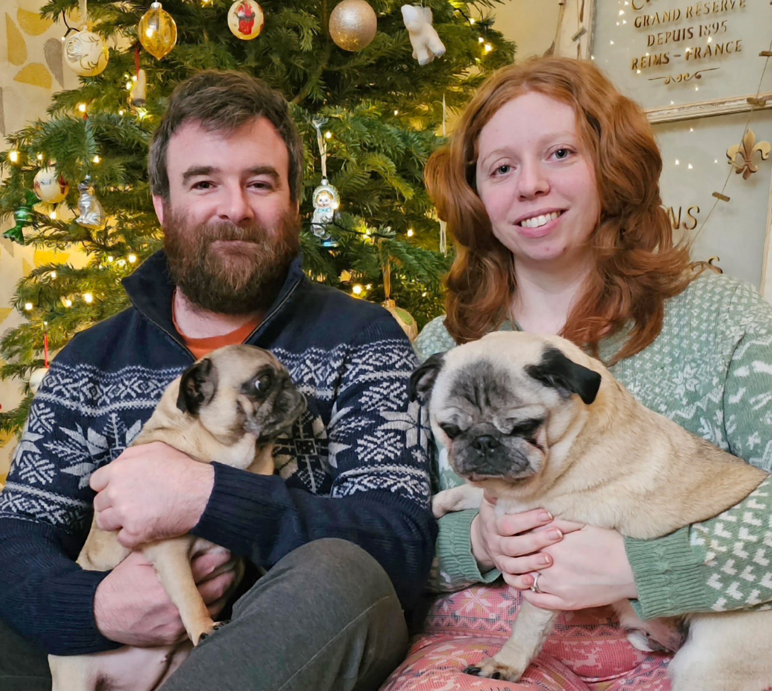 Anna & Stuart on Monty & Poppy