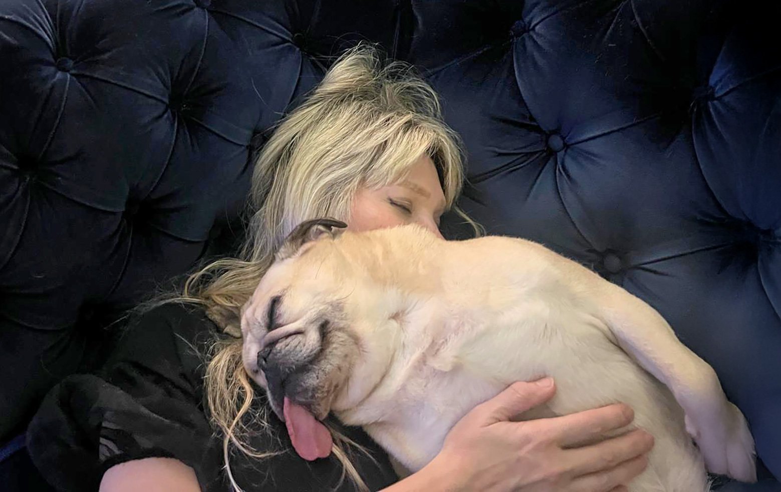 Cat and Vito enjoying a nap